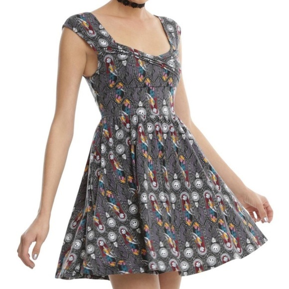The Nightmare Before Christmas Stained Glass Dress - Picture 1 of 8